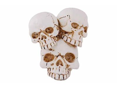 Doodskop X3 Natuur 10x7,5xh11cm Polyresi N