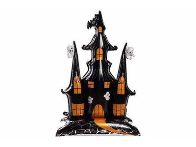 Ballon Haunted Castle Zwart 106xh149cm F Olie