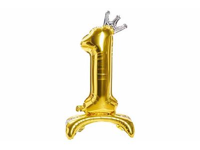 Ballon Number 1 Dore 82cm Film 
