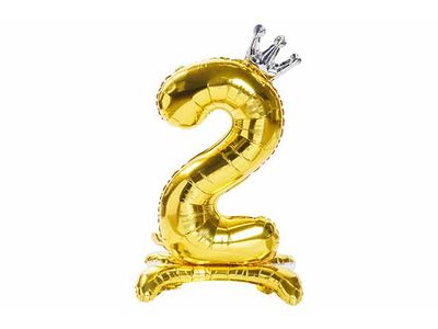 Ballon Number 2 Dore 82cm Film 