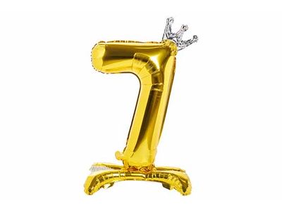 Ballon Number 7 Dore 82cm Film 