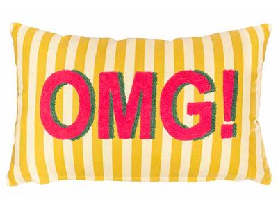 Kussen Omg Multikleur 30x50xh10cm Katoen 