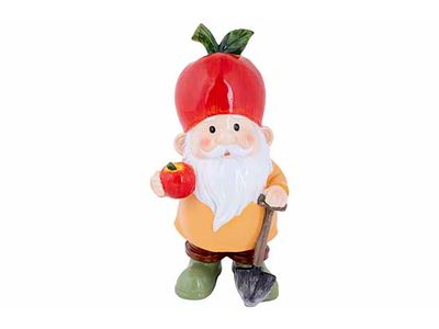 Kabouter Apple Multikleur 12,5x9xh20,5cm  Resin