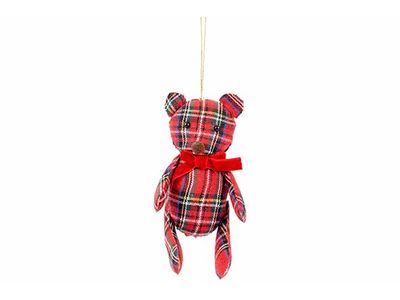 Hanger Beer Checkers Rood 6,5x7xh13cm Te Xtiel