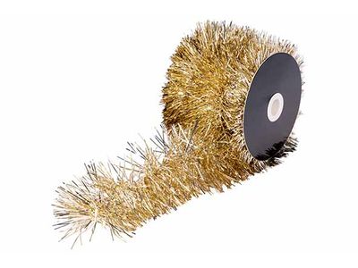 Slinger Tinsel On Roll Goud 500x9xh9cm K Unststof
