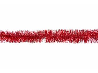 Slinger Tinsel  Rood 274x20xh20cm Kunsts Tof