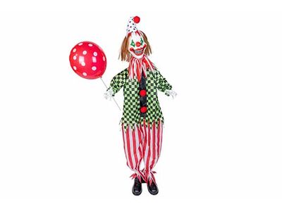Clown Animation Multikleur 86x30xh130cm Textiel Excl 3 Aa Batt