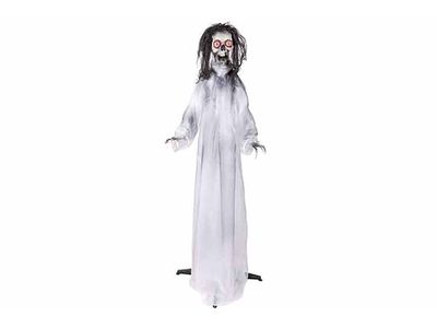 Skelet Staand Animated Extending Head Wi T 119x8xh155cm Kunststof Excl 3 Aa Batt