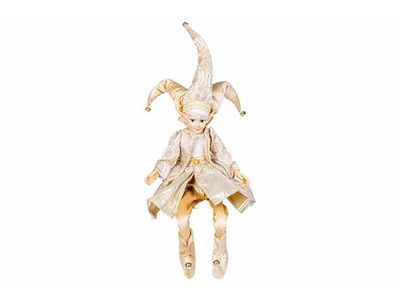 Figuur Elf Deluxe Wit Goud 20x20xh50cm T Extiel