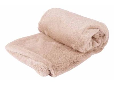 Plaid Furora Taupe 140xh170cm Polyester 