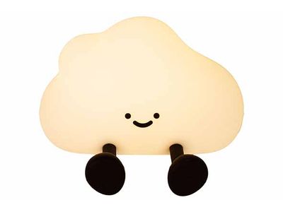 Lamp Cloud 7 Colors Usb Wit 14x13xh9cm S Ilicone Tapping Sensor Timer 3 Levels