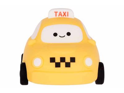 Lamp Taxi 7 Colors Usb Geel 14x9xh8cm Si Licone Tapping Sensor Timer 3 Levels