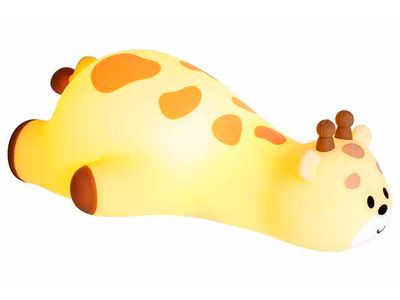Lamp Giraffe 7 Colors Usb Geel 20x11xh7c M Silicone Tapping Sensor Timer 3 Level