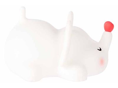 Lamp Elephant 7 Colors Usb Wit 14x13xh8c M Silicone Tapping Sensor Timer 3 Leve