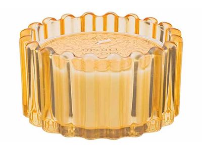 Geurkaars Ribble Amber 15x15xh8cm Glas 30h