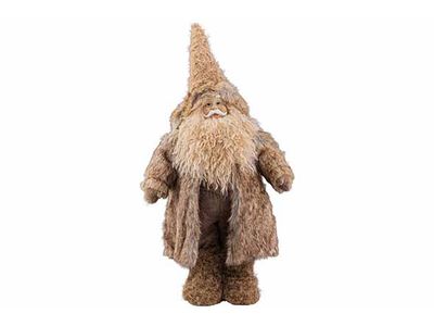 Santa Fur Bruin 24x18xh59cm Textiel 
