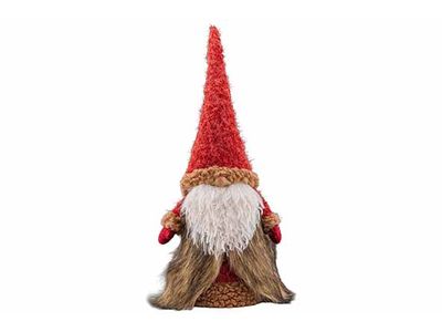 Santa Nose Rood 19,6x16xh49cm Textiel 