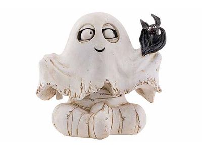 Spook Creme 22x14xh20,5cm Resin 