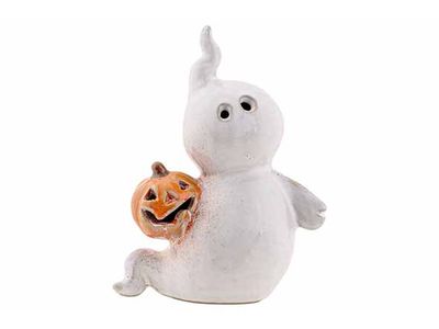Spook Pumpkin Beige 12x6,8xh15,7cm Keram Iek