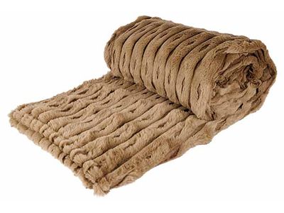 Plaid Nordique Olijfgroen 140xh170cm Pol Yester