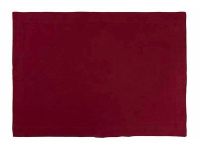 Placemat Essenza Bordeaux 45x45cm Katoen 210gsm
