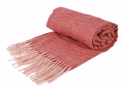 Plaid Luma Bordeaux 130xh150cm Polyester 