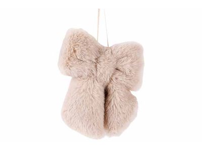 Hanger Strik Taupe 11x4xh14cm Pluche 