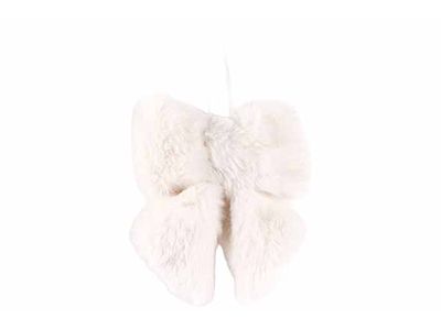 Hanger Strik Creme 11x4xh14cm Pluche 