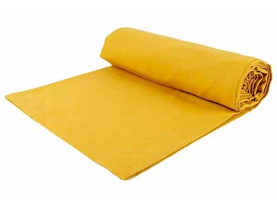 Tafelkleed Essenza Mosterd 180x350cm Kat Oen 210gsm