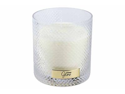 Geurkaars 1200g Libre Transparant 14x14x H15cm Glas 240h