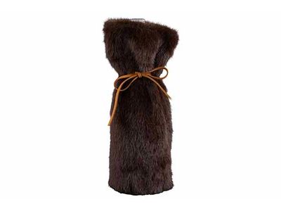 Flessenzak Furora Bruin 15xh30cm Polyest Er