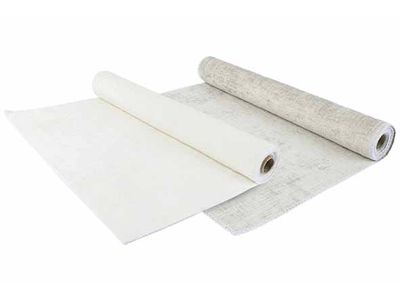 Tafelloper Set18 2ass Creme Greige 35x15 0cm Fluweel 12xcreme 6xgreige