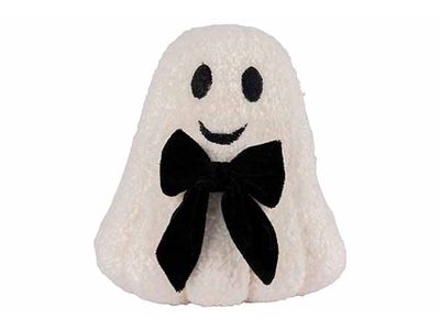 Spook Wit 18x18xh19cm Andere Textiel 