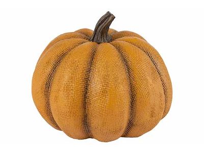 Pompoen Antique Oranje 17x17xh14,5cm Pol Yresin