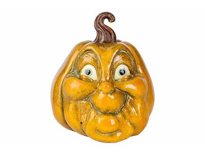 Pompoen Fun Oranje 28x26xh30cm Magnesium 