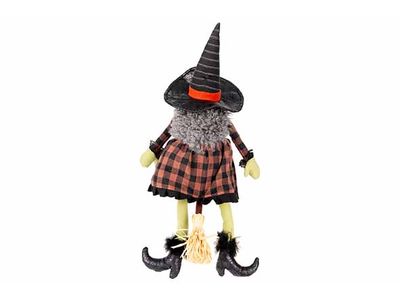 Heks Hangend Excl 3xaa Batt Zwart 33x22, 9xh51cm Textiel