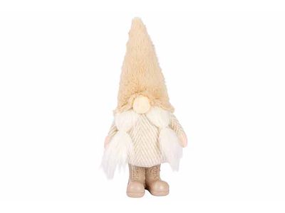 Santa Nose Creme 13x9xh31cm Textiel 