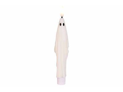 Ledlicht Ghost Candle Wit 4x3xh19cm Excl 2 Aaa Batt