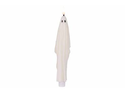Ledlicht Ghost Candle Wit 5x4xh24,5cm Excl 2 Aaa Batt