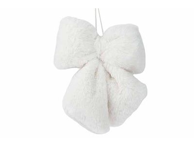 Hanger Strik Creme 17x5xh23cm Pluche 
