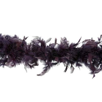 Pluimenboa Met Dons 50g Aubergine 180cm   Cosy @ Home