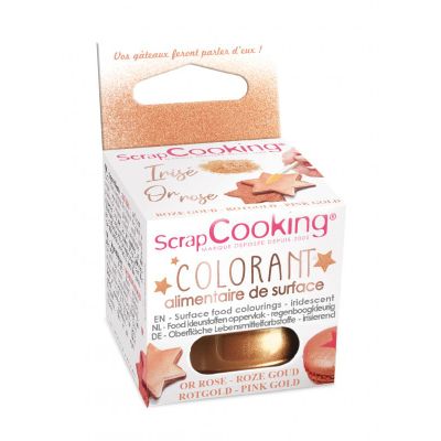 Colorant alimentaire en poudre cuivre 5G  ScrapCooking