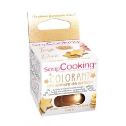 ScrapCooking Colorant alimentaire en poudre d'or 5G 