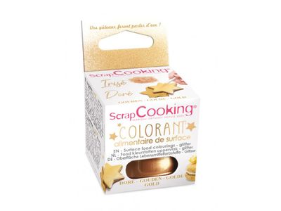 Colorant alimentaire en poudre d'or 5G