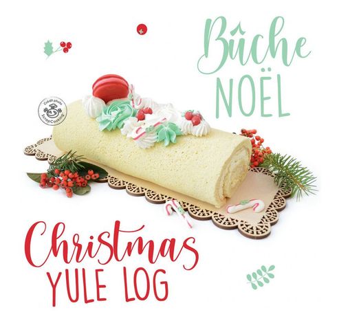 Bakset Christmas Log  ScrapCooking