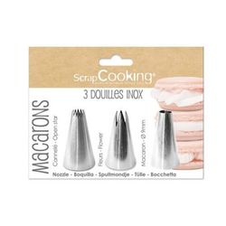 ScrapCooking SET 3 DOUILLES MACARONS UE6 