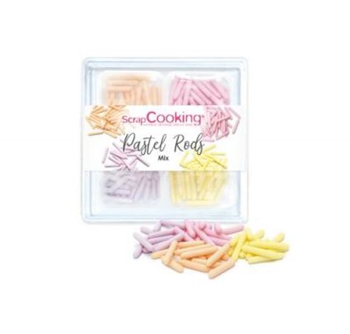 MIX PASTEL RODS 60G UE6  ScrapCooking