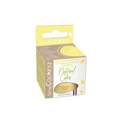 POEDER PASTEL LEMON 10G EV5  ScrapCooking