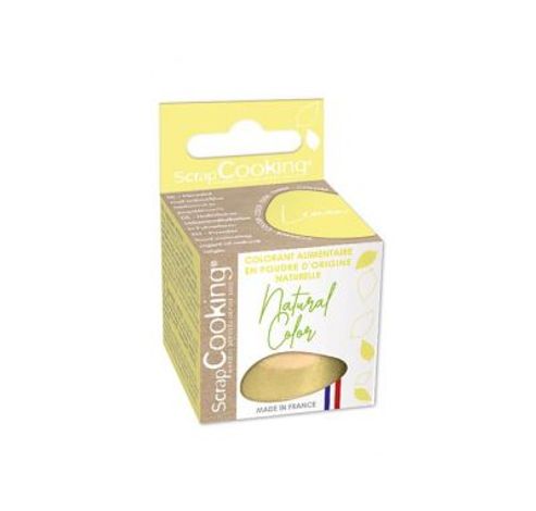 POEDER PASTEL LEMON 10G EV5  ScrapCooking