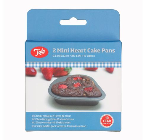 Moule à coeur mini Everyday lot de 2pcs  Tala